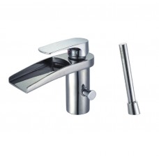 Two pieces tub filler